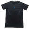 Mens Quick Dry High Elastic Shark Sports T-Shirt, Tight Fitness Training, Breathable Summer Gym Top