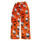 Halloween Pajamas Women, Hello Kitty Flannel Pant, Autumn Winter Plus Velvet, Warm Homewear, Cartoon Graffiti Loungewear