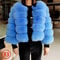 Luxury Faux Fur Coat 2024 Winter Fluffy Jacket For Women Thick Warm Raccoon Style Outwear 10