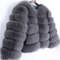 Luxury Faux Fur Coat 2024 Winter Fluffy Jacket For Women Thick Warm Raccoon Style Outwear 15