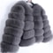 Luxury Faux Fur Coat 2024 Winter Fluffy Jacket For Women Thick Warm Raccoon Style Outwear 15
