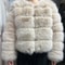 Luxury Faux Fur Coat 2024 Winter Fluffy Jacket For Women Thick Warm Raccoon Style Outwear 23