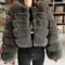 Luxury Faux Fur Coat 2024 Winter Fluffy Jacket For Women Thick Warm Raccoon Style Outwear 28
