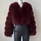 Luxury Faux Fox Fur Coat V Neck Winter Coat For Women Warm Long Sleeve Teddy Jacket Chic Fashion Ou 5