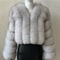 Luxury Faux Fox Fur Coat V Neck Winter Coat For Women Warm Long Sleeve Teddy Jacket Chic Fashion Ou 11