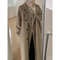 Elegant Women's Woolen Coat, Autumn Winter Mid Length Hepburn Style, Loose Fit Thickened Outerwear