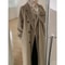 Elegant Women's Woolen Coat, Autumn Winter Mid Length Hepburn Style, Loose Fit Thickened Outerwear