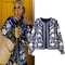 Faionable Print Cotton Jaet, Women's Spring Outerwear, Versatile Regular Length Jacket, Boho Style