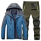 Mens Ski Suit Windproof Waterproof Winter Ski Wear Handsome Outdoor Sports Suit For Warmth 2