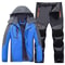 Mens Ski Suit Windproof Waterproof Winter Ski Wear Handsome Outdoor Sports Suit For Warmth 4