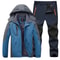 Mens Ski Suit Windproof Waterproof Winter Ski Wear Handsome Outdoor Sports Suit For Warmth 5