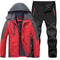 Mens Ski Suit Windproof Waterproof Winter Ski Wear Handsome Outdoor Sports Suit For Warmth 9