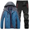 Mens Ski Suit Windproof Waterproof Winter Ski Wear Handsome Outdoor Sports Suit For Warmth 11