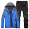 Mens Ski Suit Windproof Waterproof Winter Ski Wear Handsome Outdoor Sports Suit For Warmth 12