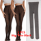 Womens Sexy Thermal Tights High Waist Fleece Lining Shaping Pantyhose Translucent Fake Stockings Wa 2