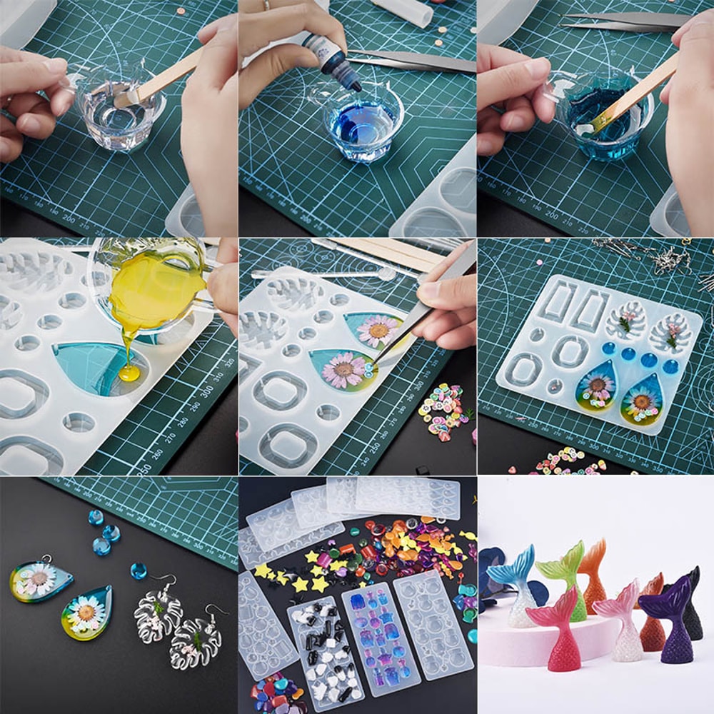 Epoxy Resin Pigment Kits 5ml Liquid Colorant Dye For DIY Jewelry Making UV Resin Molds Art Supplies 3