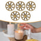 5Pcs Portable Candle Wick Stabilizer, Convenient Round Manual Tool, Wooden Wick Centering Tool for Candle DIY Making