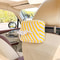 Upgrade Your Car Interior, High End Plush Car Tissue Box, Striped Hanging Paper Box, New Car Accessory