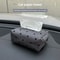 Fashionable Car Tissue Box, Creative Hanging Design, Polka Dot and Bow Tie Pattern, Multi Functional In Car Tissue Paper