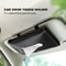 PU Leather Car Sun Visor Tissue Box Holder Auto Interior Storage Decoration 1PC Space Saver 1