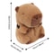 Creative Car Tissue Box, Capybara Cartoon Design, Backseat Tissue Case with Fix Strap, Car Seat Back Paper Bag