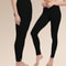 Warm Autumn Trousers for Women, High Waisted Cotton Pants, Tight Fitting Thermal Base Layer for Cold Weather