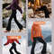 2 Pack Womens Fleece Lined Flare Leggings, High Waisted Tummy Control, Super Soft Bootcut Pants for Yoga, Casual Outfits