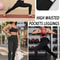 High Waisted Thermal Leggings with Pockets, Fleece Lined Tummy Control, Thick Warm Winter Tights for Women, for Running