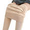 Winter Leggings For Women, Warm Velvet Leggings, High Waist Stretchy Leggings, Solid Color