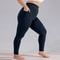 High Waisted Yoga Pants For Women Plus Size Hip Lift Athletic Leggings With Pockets Solid Color Cap 7