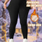 Winter Fleece Lined Leggings for Women, High Waisted, High Elasticity, Warm and Comfortable for Sports, Yoga, and Lounge