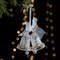 Christmas Tree Ornaments Hanging, Acrylic Crystal Pendant, Snowflake Ornaments , Home Decoration Xmas Gifts