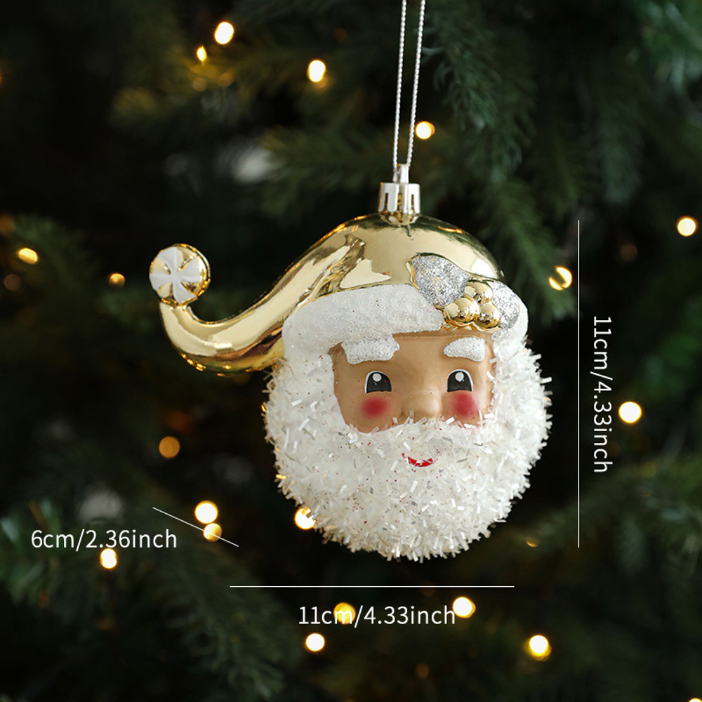 Christmas Tree Ornaments Hanging, Acrylic Crystal Pendant, Snowflake Ornaments , Home Decoration Xmas Gifts