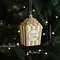 Christmas Tree Ornaments Hanging, Acrylic Crystal Pendant, Snowflake Ornaments , Home Decoration Xmas Gifts