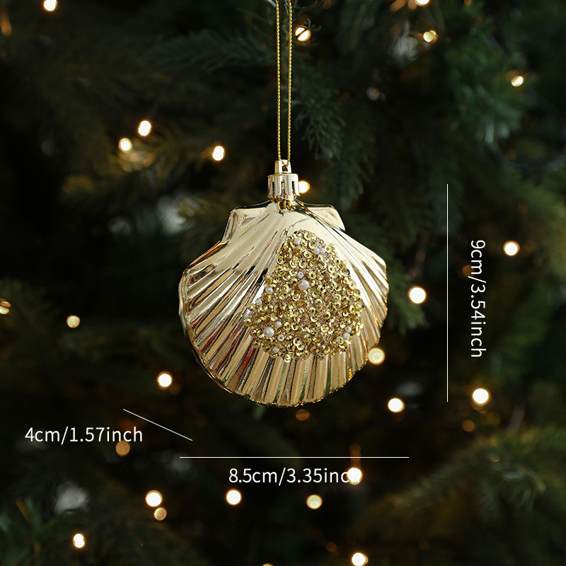 Christmas Tree Ornaments Hanging, Acrylic Crystal Pendant, Snowflake Ornaments , Home Decoration Xmas Gifts