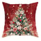 Santa Claus and Snowman Pillow Cover, Christmas Decoration Pillowcase, Gift Cushion for Sofa, Room and New Year