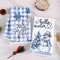 Christmas Snowman Dish Towels , Merry Christmas Kitchen Decor, Party Decoration, Natal New Year Gift