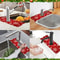 Merry Christmas Kitchen Mat, Absorbent Sink Faucet Mats, Navidad Decorations for Home, Christmas Pendant Ornaments