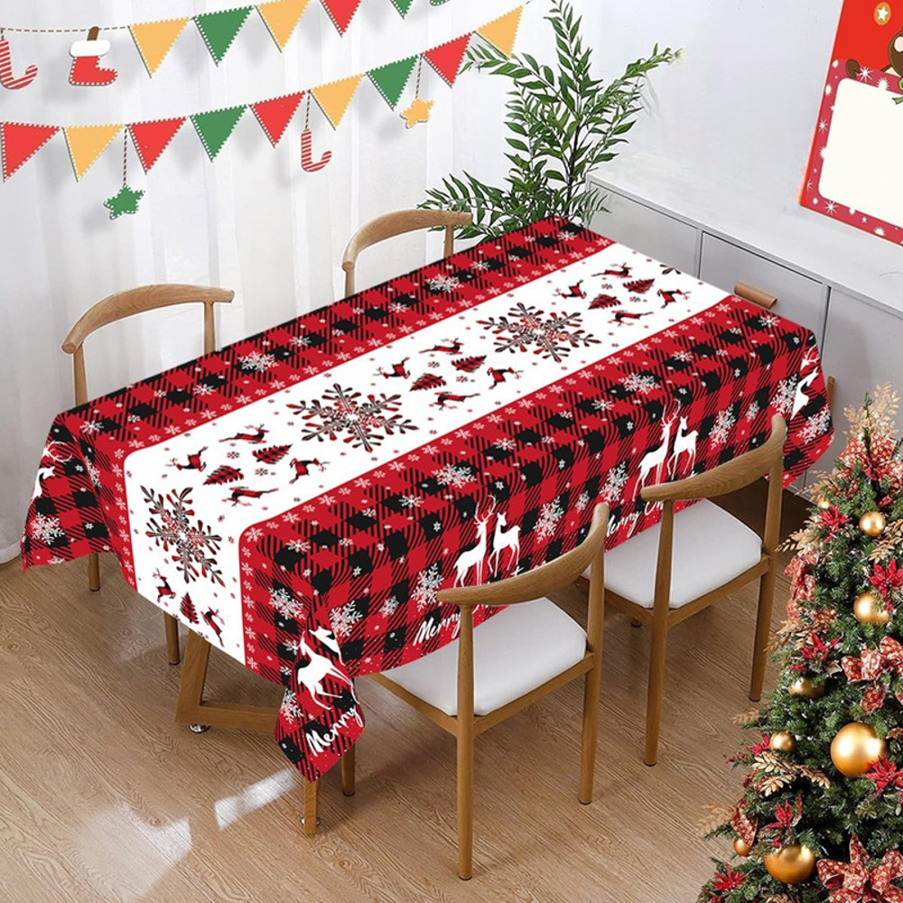 Merry Christmas Decoration, Christmas Tablecloth, Happy New Year Gift, For Home Decor Noel Kerst