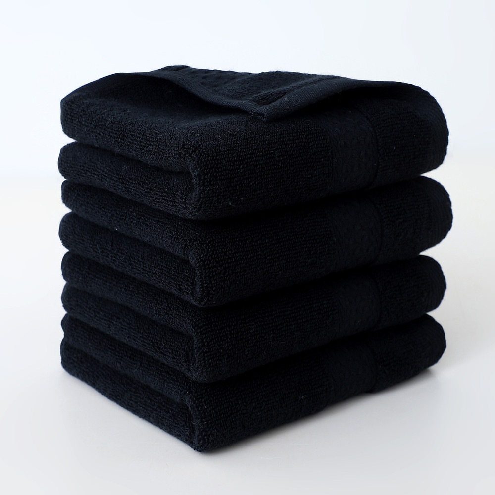 Pure Cotton Square Towels, Soft and Highly Absorbent, Ideal for Face, Household, and Bathing Use