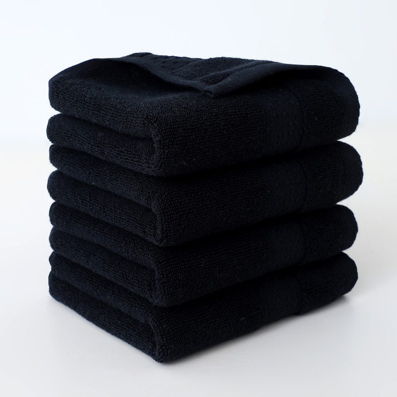 Pure Cotton Square Towels, Soft and Highly Absorbent, Ideal for Face, Household, and Bathing Use