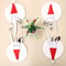 Fork Knife Cutlery Bag Christmas, Mini Christmas Hat Tableware Holders, New Year Party Home Table Decoration