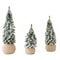 Mini Small Desktop Christmas Tree Ornament PE Flocked Small Tree Desktop Decoration Christmas Tree 4