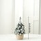 Mini Small Desktop Christmas Tree Ornament PE Flocked Small Tree Desktop Decoration Christmas Tree 6