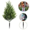 Artificial Green Plants, Pine Cypress Trees, Indoor Outdoor Home Decor, Christmas Decoration Simulated, Xmas Ornaments