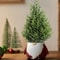 Artificial Green Plants, Pine Cypress Trees, Indoor Outdoor Home Decor, Christmas Decoration Simulated, Xmas Ornaments