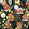 Gingerbread House Pendants Christmas Tree Hanging Ornament Noel Navidad Home Decoration New Year Gi 2