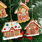 Gingerbread House Pendants Christmas Tree Hanging Ornament Noel Navidad Home Decoration New Year Gi 4