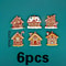 Gingerbread House Pendants Christmas Tree Hanging Ornament Noel Navidad Home Decoration New Year Gi 5