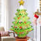 Standing Christmas Tree Aluminum Balloon Event Decoration Garden Decoration Suitable For Christmas 2